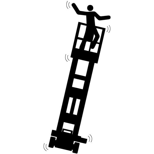 Scissor Lift Tipping Over