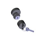 KEY SWITCH,3POS, 20A 12V