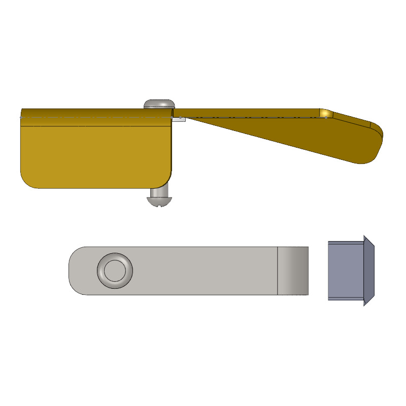 ASSEMBLY, RAIL GATE LATCH KIT - Image 2