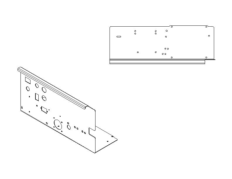BASE, LOWER CONTROL PANEL