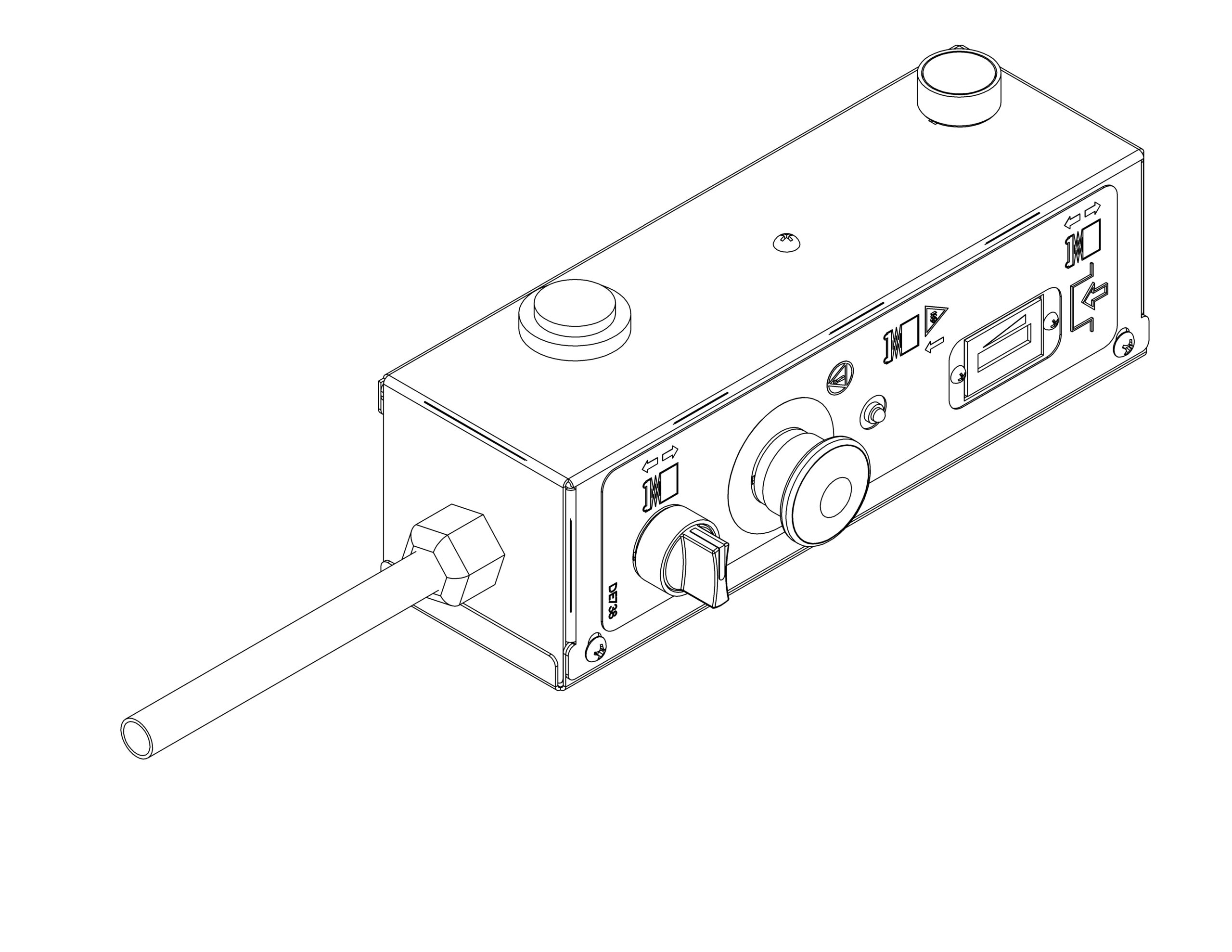 ASSEMBLY, CONTROL UPPER HB-P3.6