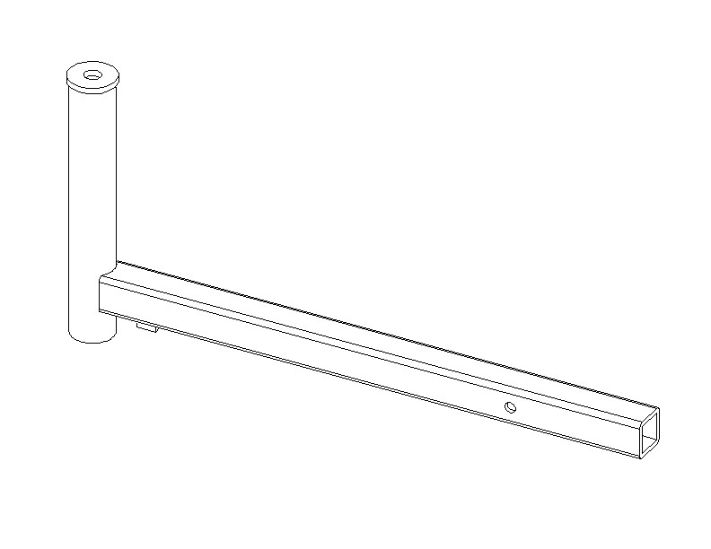 BASE,OUTRIGGER BATT REAR LB