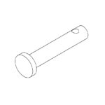 0.19X0.31UX0.50L CLEVIS PIN,P