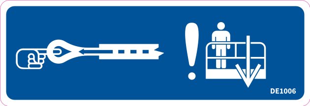 DECAL,E-DOWN PULL CABLE