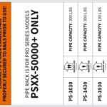 DECAL,PIPERACK,INFORMATION