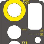 DECAL, CONTROL UPPER CE