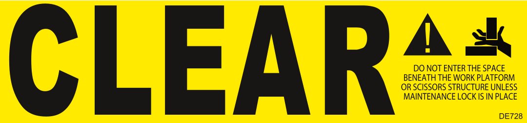 DECAL,CLEAR
