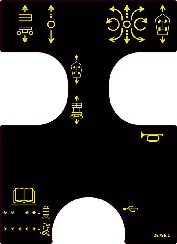 DECAL, CONTROL UPPER ZTS5