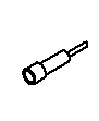 CABLE-CONNECTOR,M12,4-PIN,5M