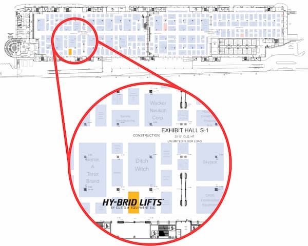 ARA 2021 Floor Map