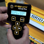 EZcal Pro in use