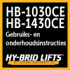 HB 1030CE HB 1430CE Ops mm Dutch