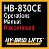 HB 830CE Ops