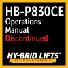 HB P830CE Ops