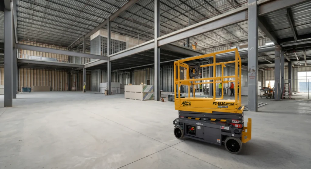 PS-1930 Scissor Lift Jobsite Image