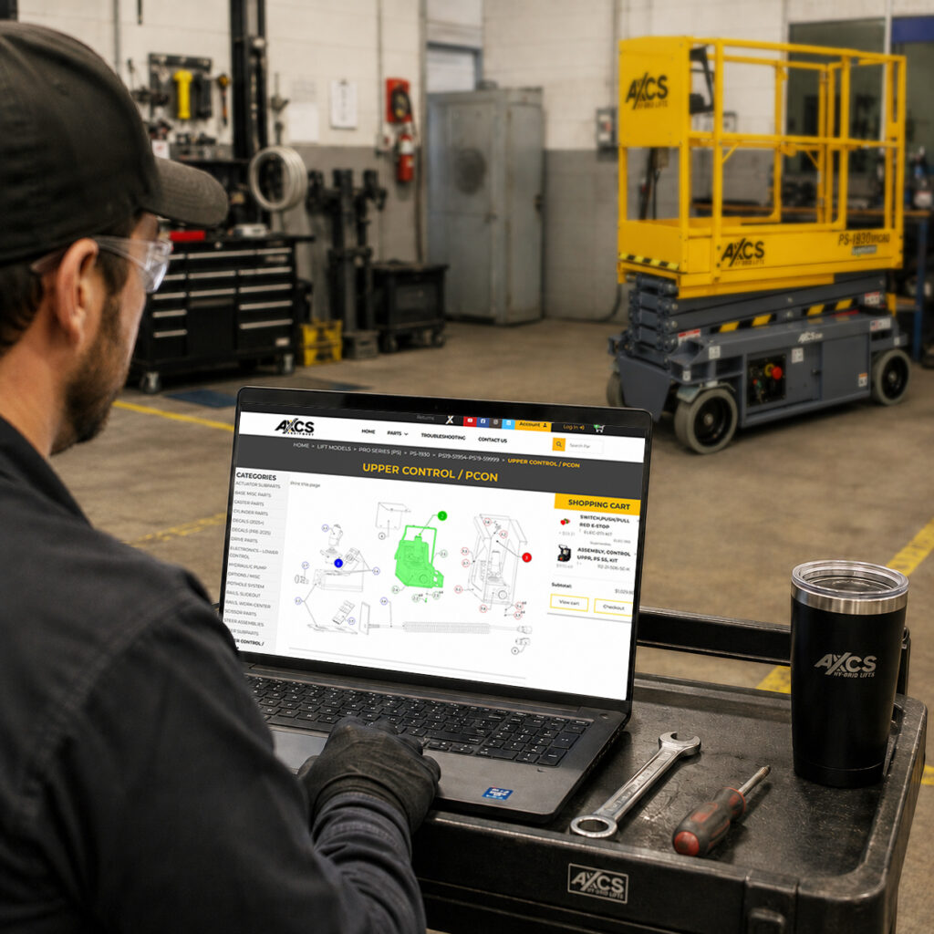 AXCS Equipment - Parts Website