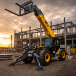 AXCS Equipment Telehandler GoldenHour